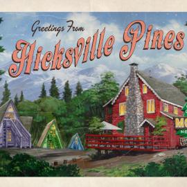 아이딜와일드에 위치한 호텔 Hicksville Pines Chalets & Motel