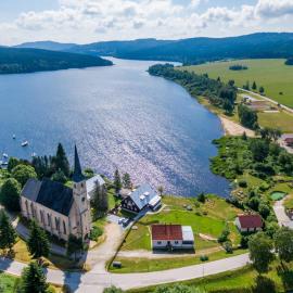 Marvelous lake view apartments - Jezerka Lipno, hotel in Přední Výtoň