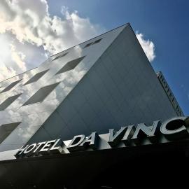 Hotel Da Vinci, hotel Vinciben