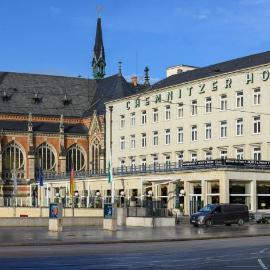 Hotel Chemnitzer Hof، فندق في شيمنيتز
