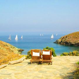 Amelia Beachfront Villa, hotel a Korissía