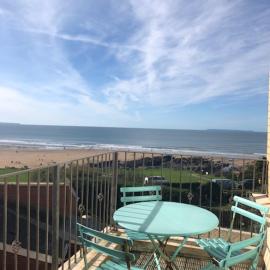 Woolacombe Seaside Apartment, хотел в Улакумб