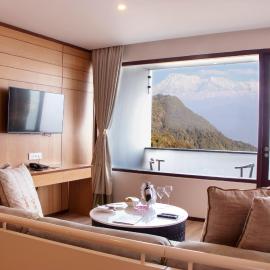 Hotel Annapurna View Sarangkot, hotell i Pokhara