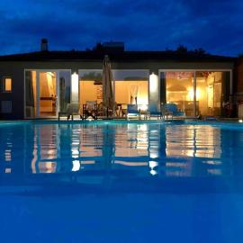 Sunlit Pool House