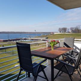 Ferienwohnung Seeblick Lausitzer Seenland, hotelli kohteessa Großräschen