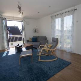 16Lilien Apartmentwohnung Gartenblick