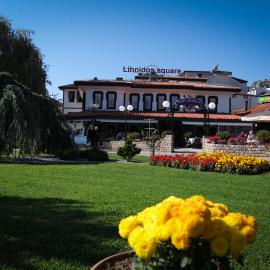 Lihnidos Square、オフリドのホテル