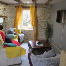 La Ferme de la Chapelle-Saint-Jean、ベナのホテル