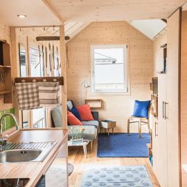 Tiny-Haus im Südhessischen Ried