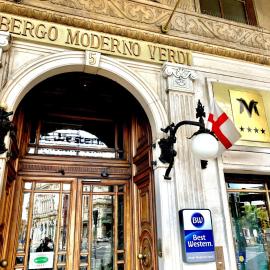 Best Western Hotel Moderno Verdi, hotel en Génova