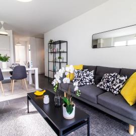 Modern 2 bedrooms apartment at Le Bouveret. Self-checkin.