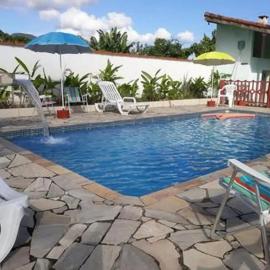 Apartamento de 2 quartos em Maresias com ar condicionado e piscina、マレシアスのホテル