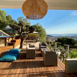 नीस में, होटल Splendide Villa piscine et superbe vue