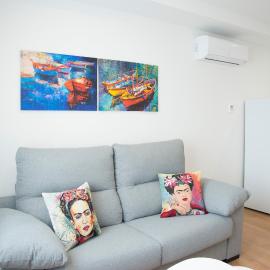 L2 Apartamento O Grove Centro 2 hab con Aire Ac Parking