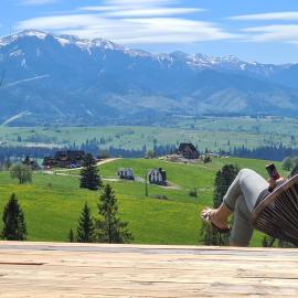 Domek z widokiem na Tatry, отель в городе Гличарув