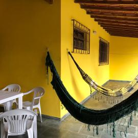 Casa em frente à praia Boracéia