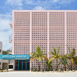 미야코섬에 위치한 호텔 HOTEL PINK HIBISCUS