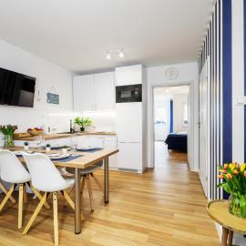 Apartament 11B Niebieskie Apartamenty z basenem krytym, odkrytym, salą zabaw, animacjami