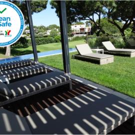 Apartamento com 3 quartos e piscina, Hotel in Vale do Lobo