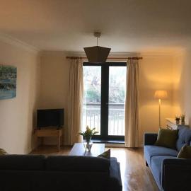 Waterfront apartment completely refurbished