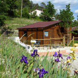 Les cabanes de Bourras, hotel en La Palud-sur-Verdon