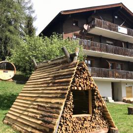 Lärchenwald Lodge, hotel Bellwaldban