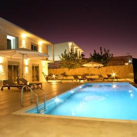 Eva Villas West and East with 2 private infinity pool & and panoramic sea view