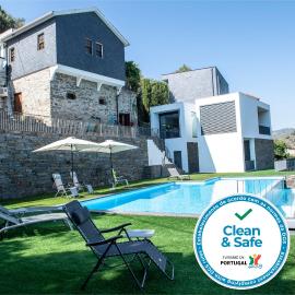 Casa Foz do Corgo - private pool, gardens and river access