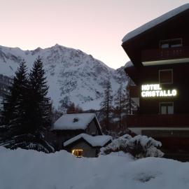Hotel Cristallo, hotel Macugnagában