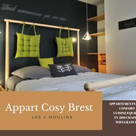 Appart Cosy Brest (Les 4 moulins), hotel u gradu Bres