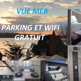 Logement entier Saint Malo vue mer, proche FERRY, commerces et plage Solidor 50 m, hotel in Saint Malo