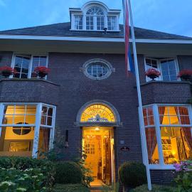 Deventer Heritage en Boutique B&B, museumhuis "De Worp", het huis met de theekoepel, logeren in authentiek historisch erfgoed, hotel di Deventer