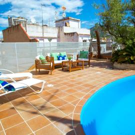 AL32 - Atico con piscina privada 200m de la playa