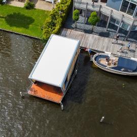 Luxe Houseboat Skoft, hótel í Grou