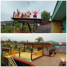 พักดีโฮม วิวหมอก เขาค้อ, hotel i Khao Kho