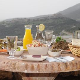 Sanabl Druze Hospitality, hotell i Ein Kinya