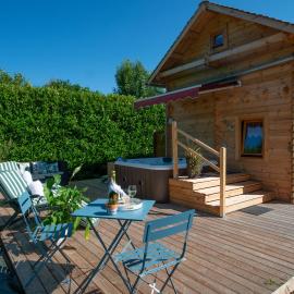 Chalet & SPA sur la Côte Fleurie