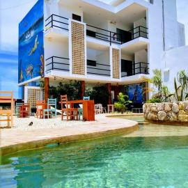 Yuum Ha Boutique Hotel, готель у місті Ріо-Лагартос