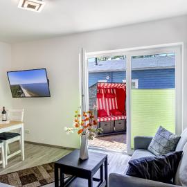Haus Füürtoorn mit Fass-Sauna, hotel u gradu 'Loddin'