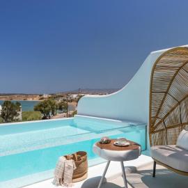 Lilly Residence-All Sea View Suites, Adults Only, hotel a Naousa