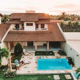 Casa na Praia de Águas Belas - Caponga, hotel en Caponga