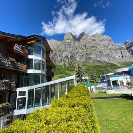 Hotel Viktoria-Leukerbad-Therme, hotel di Leukerbad