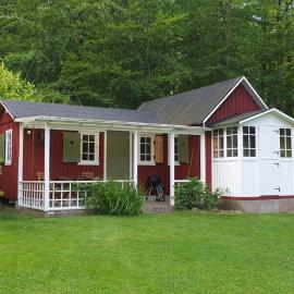 Stuga på Hallandsåsen, hotel Hjärnarpban