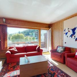 Beautiful apartment in the center of Crans-Montana with a large balcony