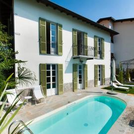 Villino Genia Moltrasio Lake Como Pool & Lake View, hotel u gradu Moltrazio