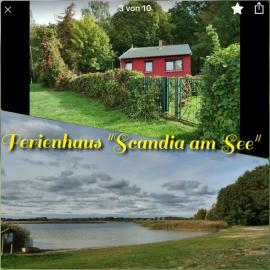 Ferienhaus Scandia am See، فندق في Warnitz