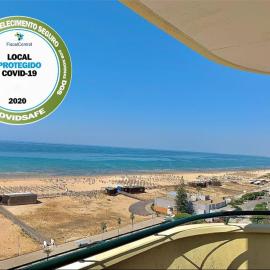 Apartamentos Guadiana, hotel i Monte Gordo