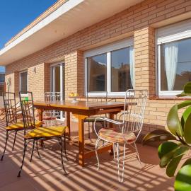 Can Stella, luminoso apartamento de playa en Costa Dorada - Tarragona