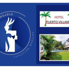 Hotel Puerto Villamar، فندق في تيبوزتلان