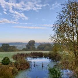 Kingfisher Nook at Waveney Farm، فندق في Hoxne